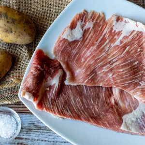 ingredientes para hacer el secreto de cerdo iberico a la plancha
